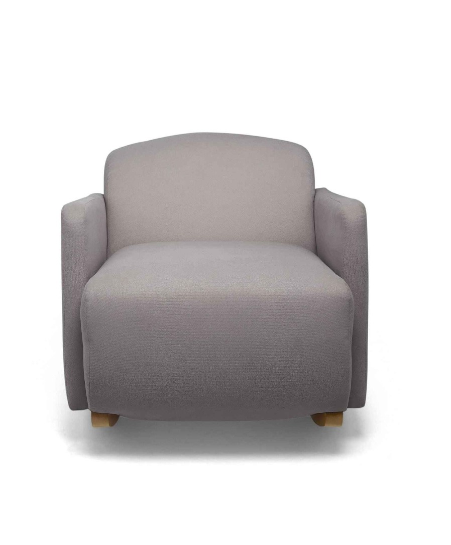 Furniture Mamas and Papas Nursing & Feeding Chairs | Royton Nursing Chair Woven - Grey