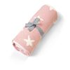 Christmas Mamas and Papas Christmas Personalised Gifts | Chenille Blanket - Pink Star