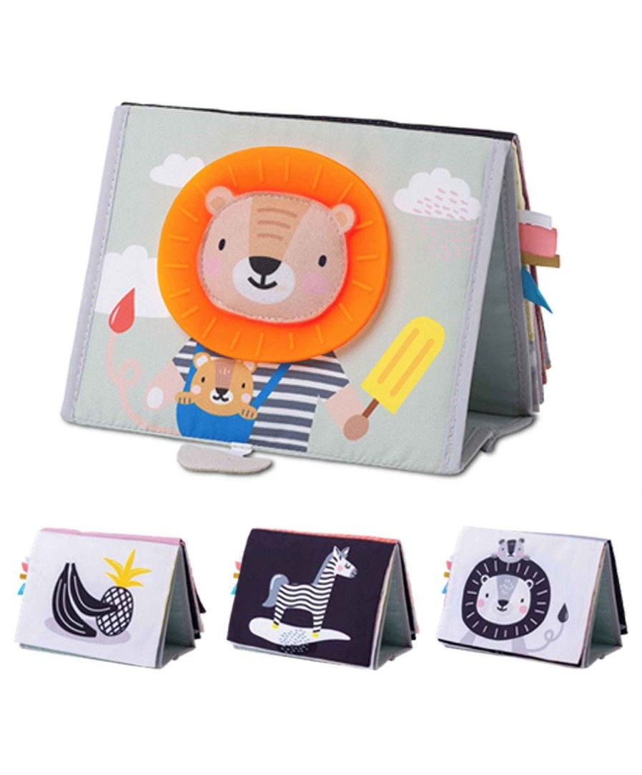 Toys & Gifts Taf Toys Laura Ashley | Taf Toys - Savannah Adventures Tummy Time Book