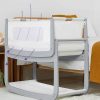 Furniture Snuz Bedside Cribs | Snuzpod4 Bedside Crib - Dove Grey