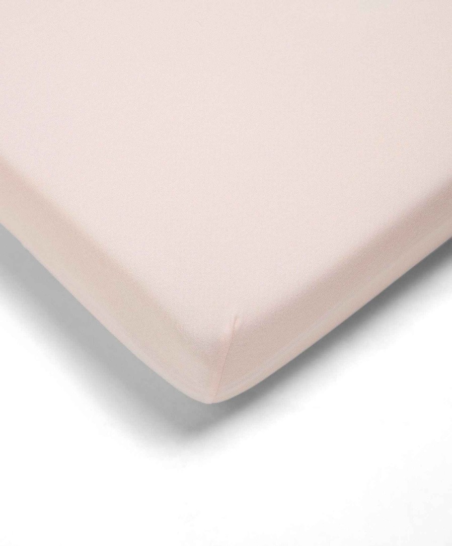 Nursery Mamas and Papas Bedding Essentials | Pink Single Cotbed Fitted Sheet