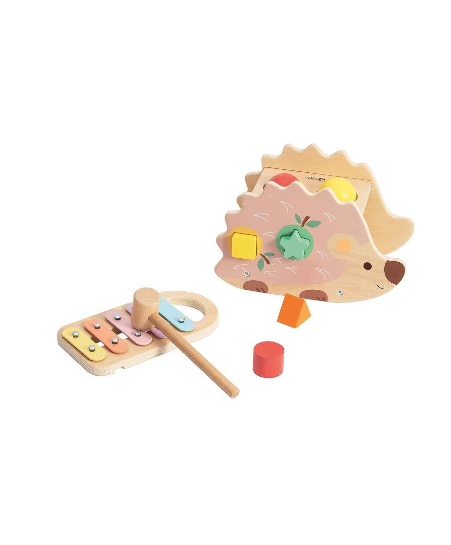 Christmas Classic World Christmas Gifting | Classic World Hedgehog Wooden Hammer Toy