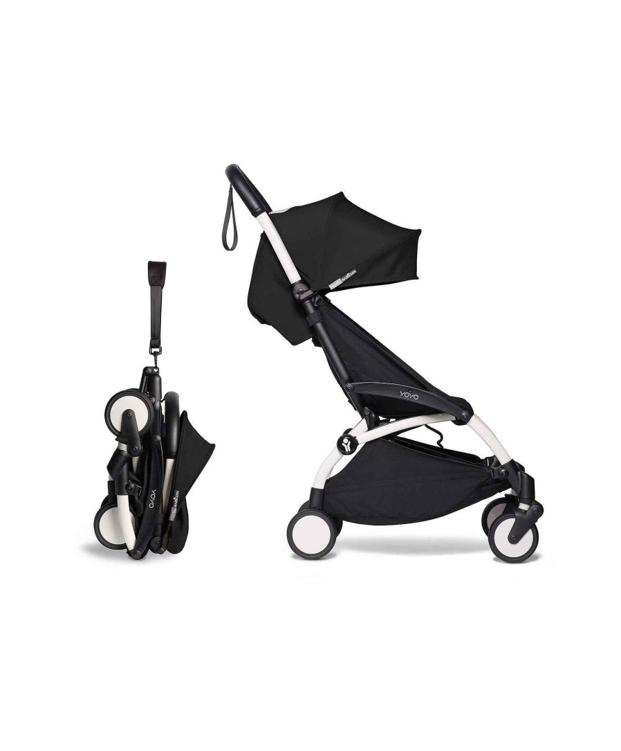 Pushchairs Babyzen Travel Strollers | Babyzen Yoyo² Stroller Black/White