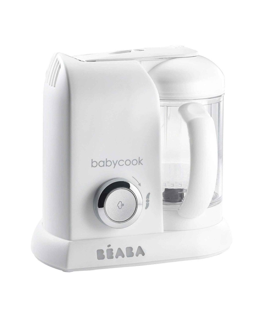 Feeding & Weaning Beaba Baby Weaning Essentials | Beaba Babycook® Solo 4 In 1 Food Maker - White/Silver