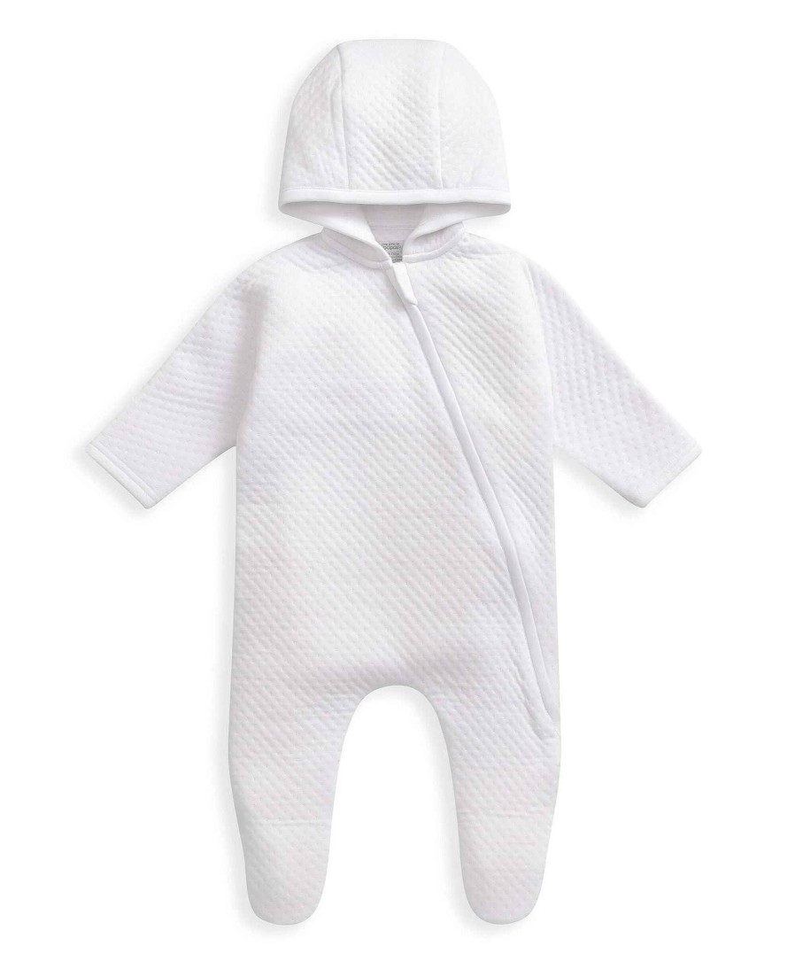 Clothing Mamas and Papas | Jersey Pin Spot Jacquard Pramsuit