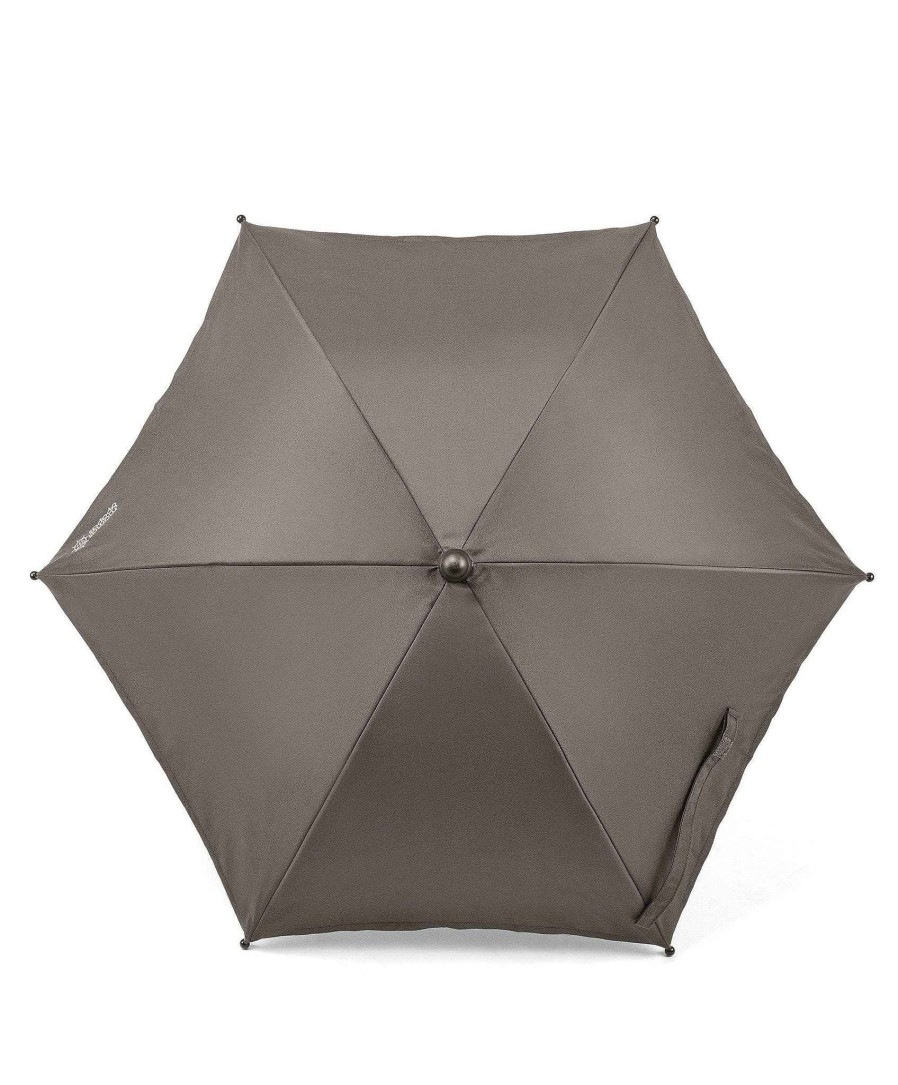 Pushchairs Mamas and Papas Pram Parasols & Raincovers | Universal Pram Parasol - Walnut