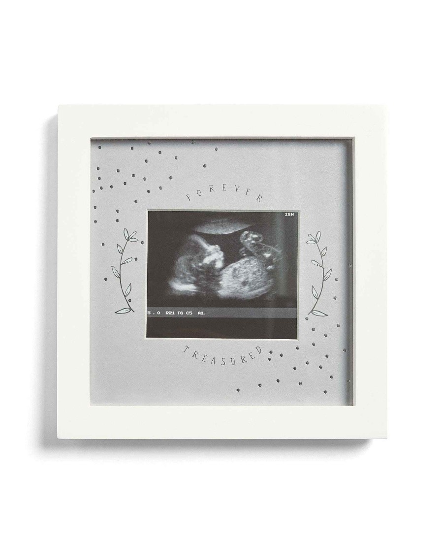 Toys & Gifts Mamas and Papas Baby Girl Gifts | Baby Scan Photo Frame White - Forever Treasured