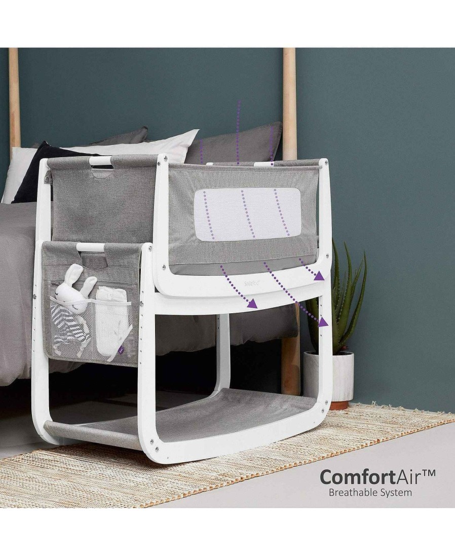 Furniture Snuz Bedside Cribs | Snuzpod4 Bedside Crib Dusk