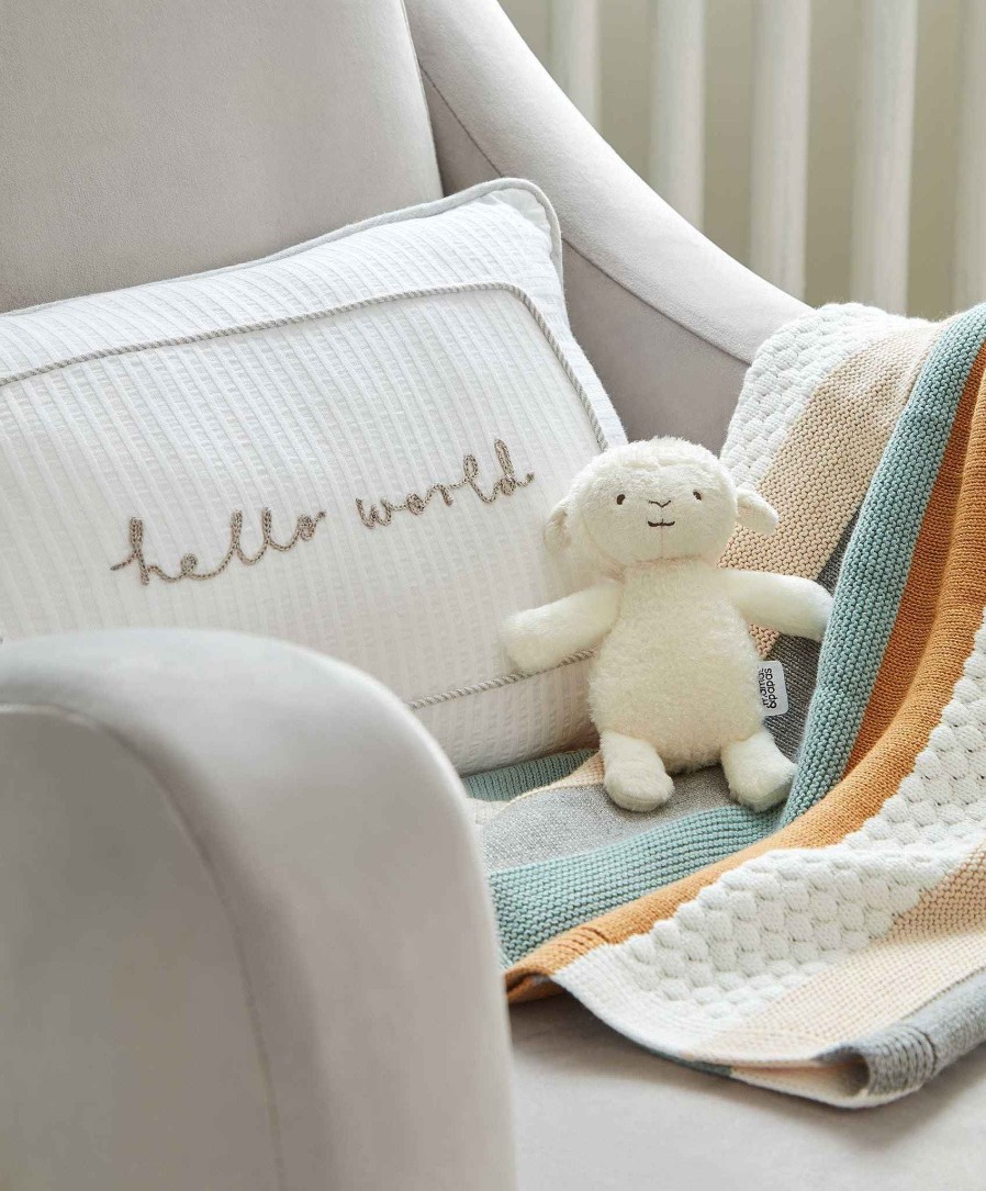 Christmas Mamas and Papas Christmas Stocking Fillers | Welcome To The World Soft Toy - Lamb Beanie