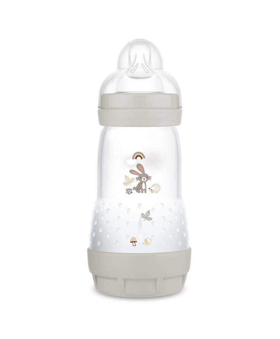 Feeding & Weaning Mam Bottle Feeding | Mam Baby 6-In-1 Electric Steriliser & Large Bottle Starter Bundle - Matt Taupe