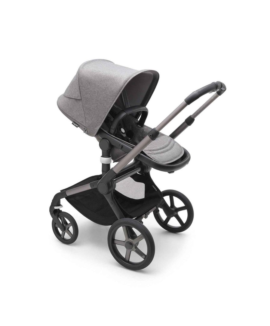 Toys & Gifts Bugaboo Baby Shower Gifts | Bugaboo Fox5 Complete Bundle In Grey Melange