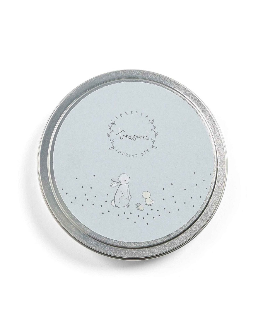 Toys & Gifts Mamas and Papas Baby Boy Gifts | Baby Imprint Tin - Forever Treasured Blue