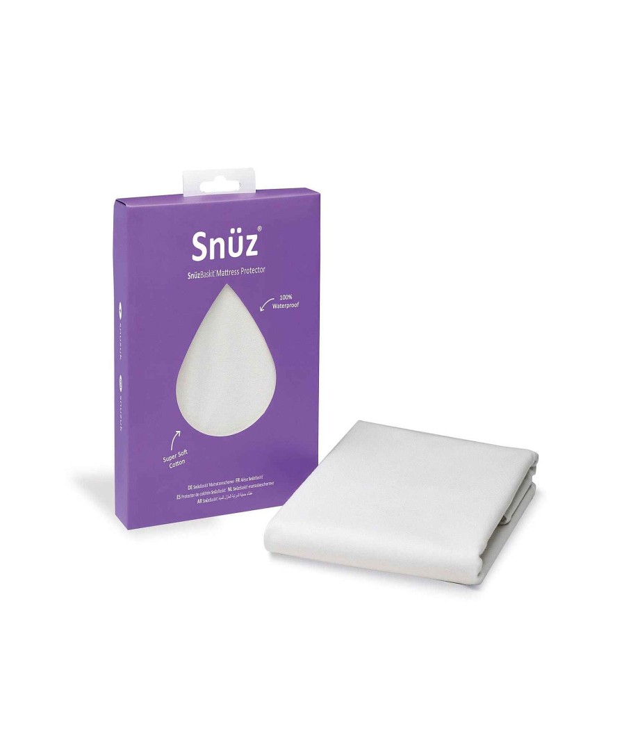 Nursery Snuz Mattress Protectors & Covers | Snuzbaskit Waterproof Mattress Protector