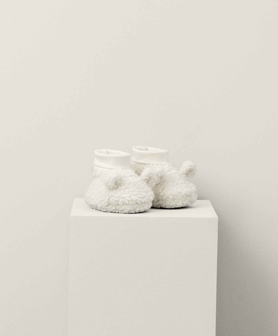 Clothing Mamas and Papas | Cream Borg Booties