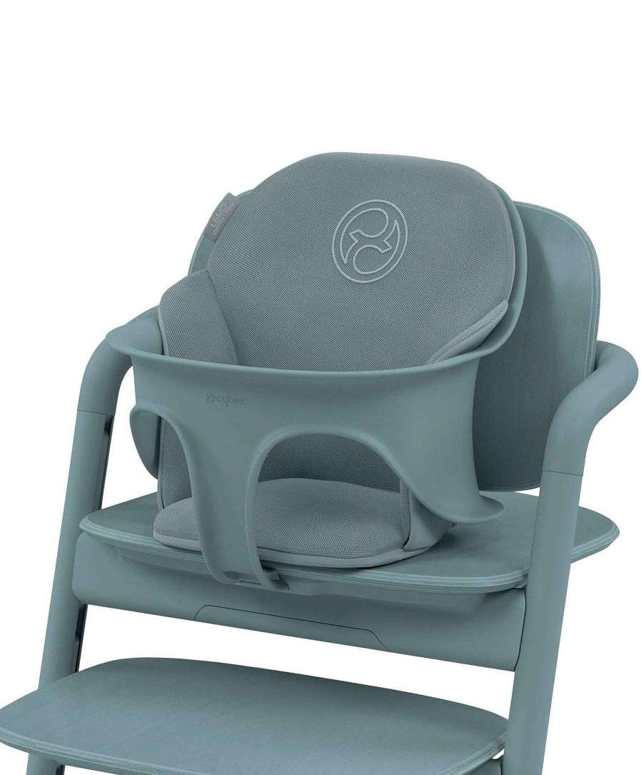 Feeding & Weaning Cybex Baby Highchairs | Cybex Lemo Highchair Comfort Inlay - Stone Blue