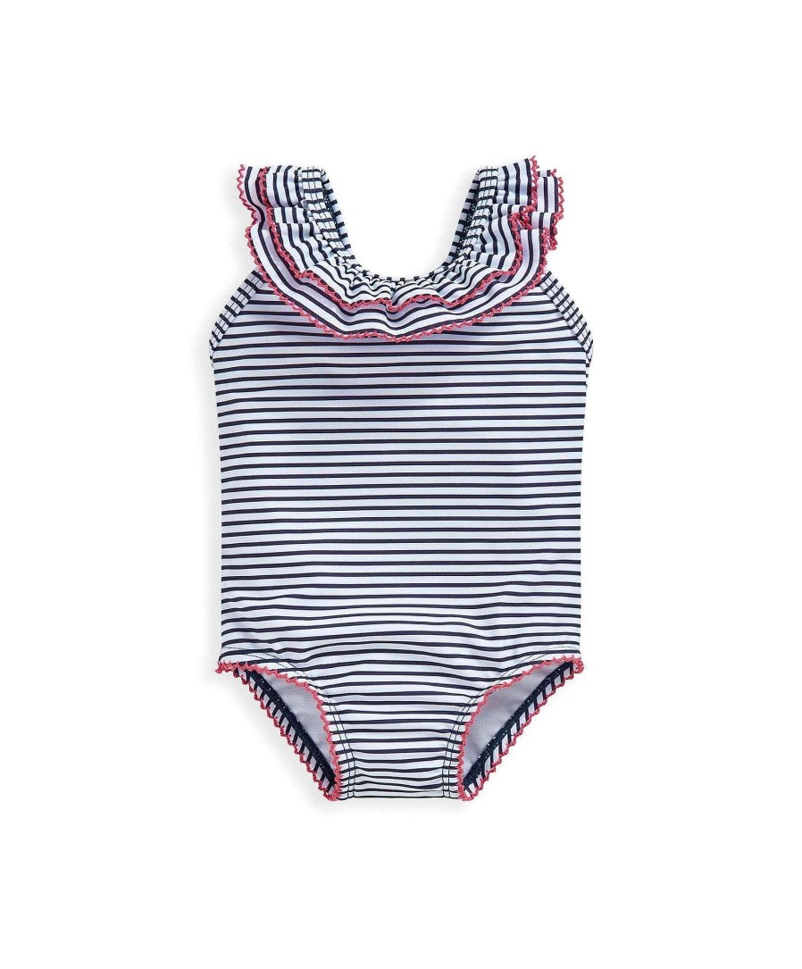 Clothing Mamas and Papas | Stripe Frill Swimsuit