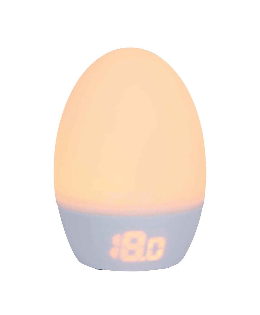 Nursery Gro Night Lights | Tommee Tippee Gro Egg 2 Nursery Room Thermometer & Night Light - White