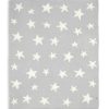 Toys & Gifts Mamas and Papas Laura Ashley | Chenille Blanket - Grey Star