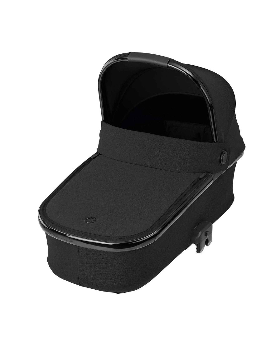 Pushchairs Maxi Cosi Carry Cots | Maxi-Cosi Oria Luxe Carrycot - Twillic Black