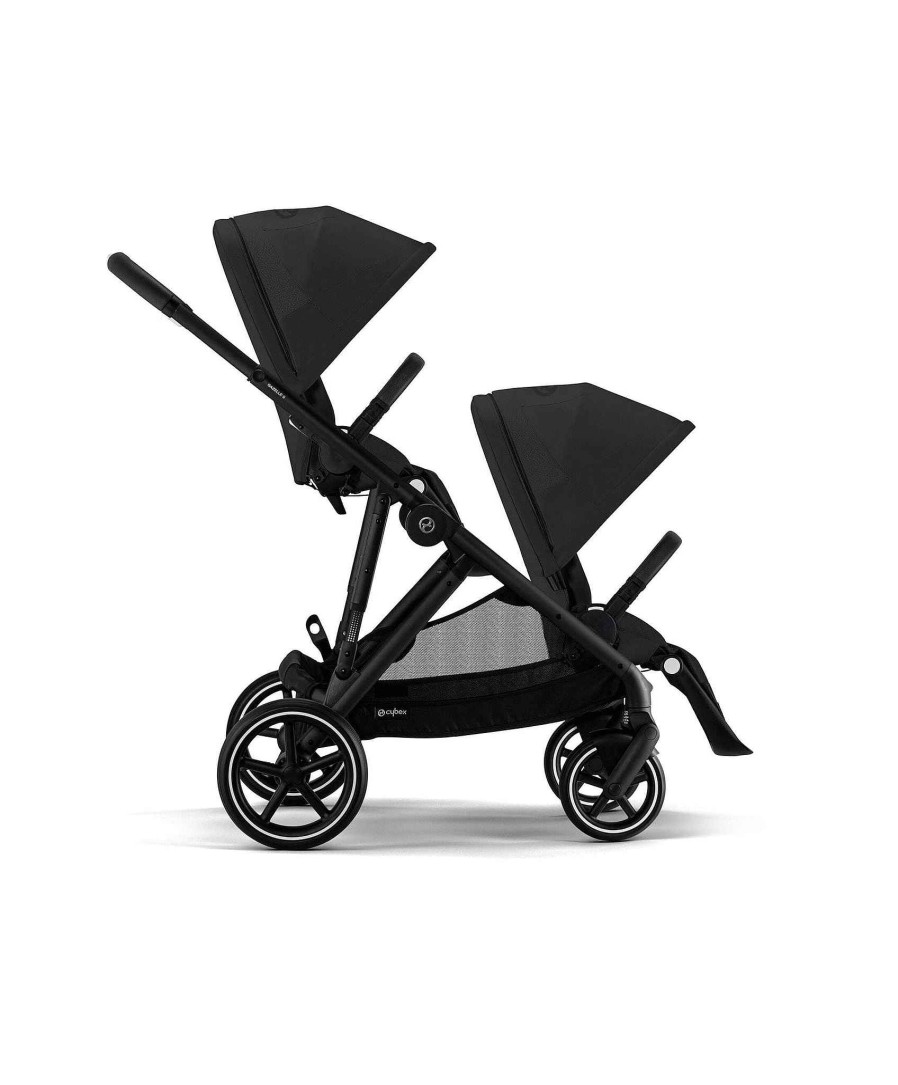 Pushchairs Cybex Pushchairs & Prams | Cybex Gazelle Second Seat - Moon Black