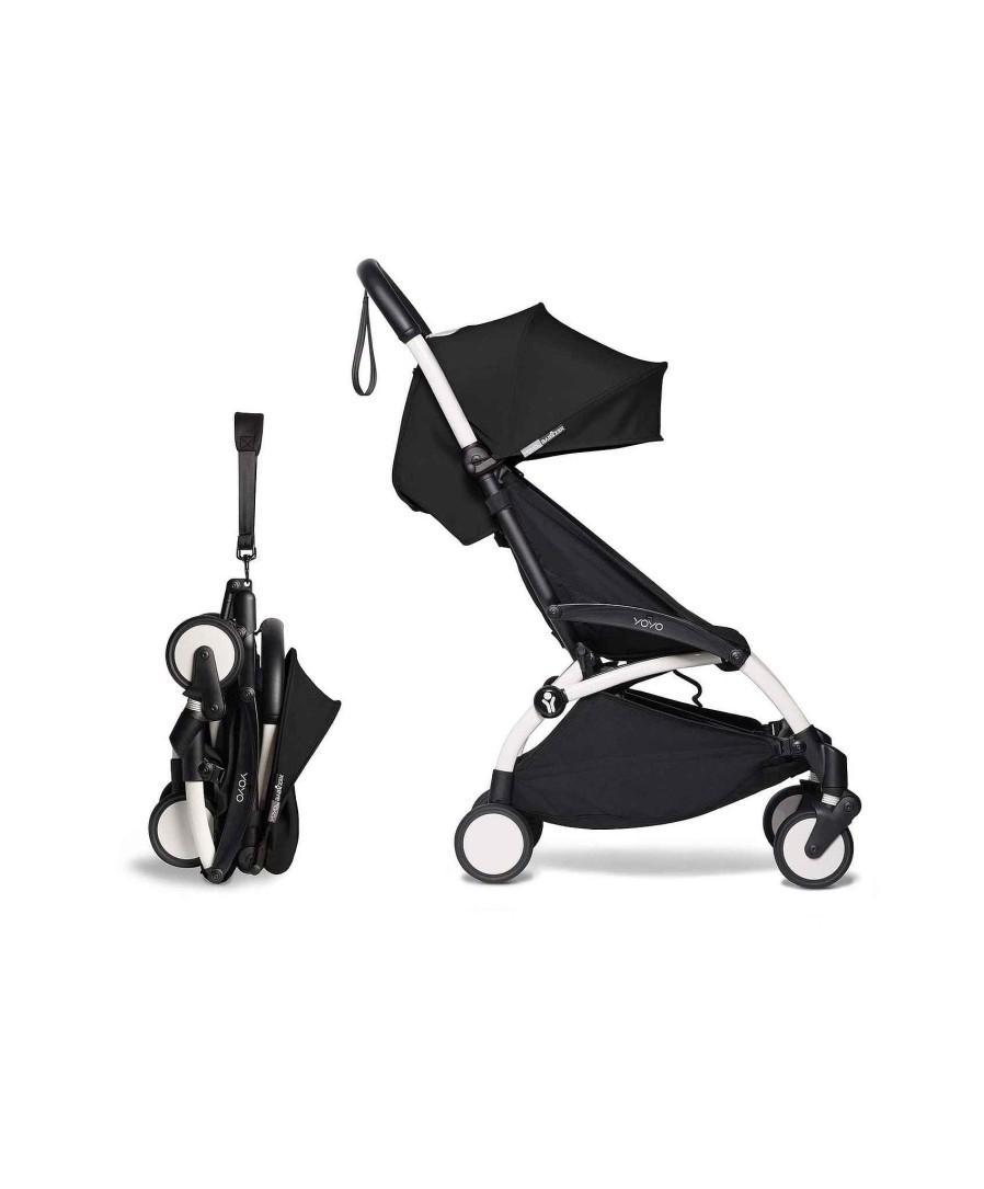 Pushchairs Babyzen Pushchairs & Prams | Babyzen Yoyo² Stroller Black/White