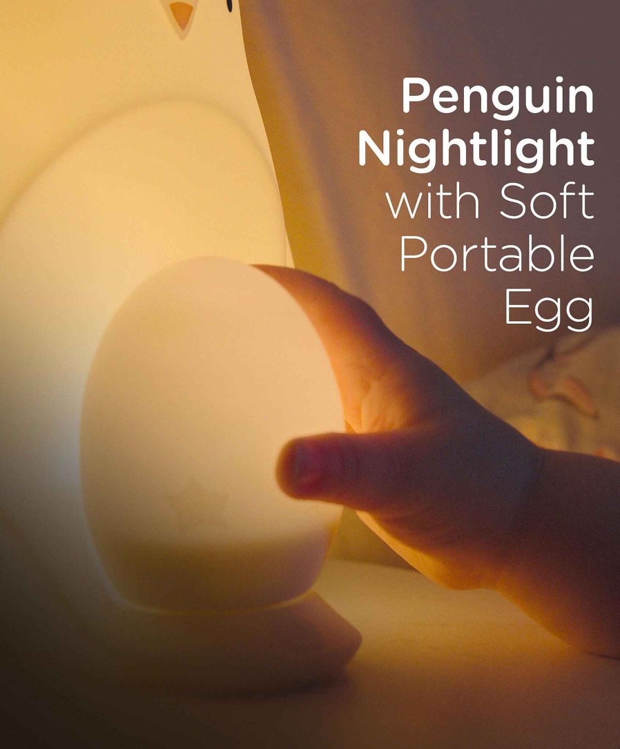 Baby Safety Tommee Tippee Baby Care & Safety Gates | Tommee Tippee Penguin 2 In 1 Portable Night Light