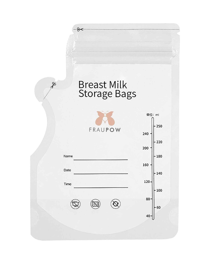 Toys & Gifts Fraupow Mum-To-Be Gifts | Fraupow Breast Milk Storage Bags - Pack Of 30