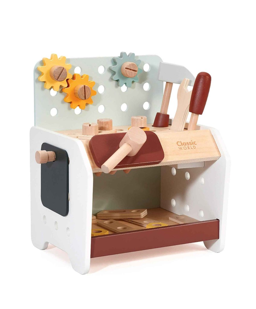 Christmas Classic World Christmas Gifting | Classic World Mini Wooden Workbench Toy