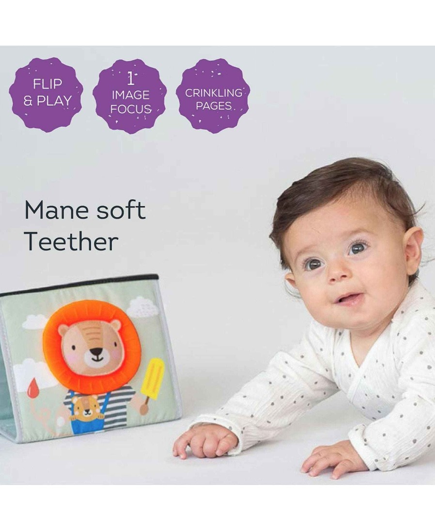 Toys & Gifts Taf Toys Tummy Time | Taf Toys - Savannah Adventures Tummy Time Book