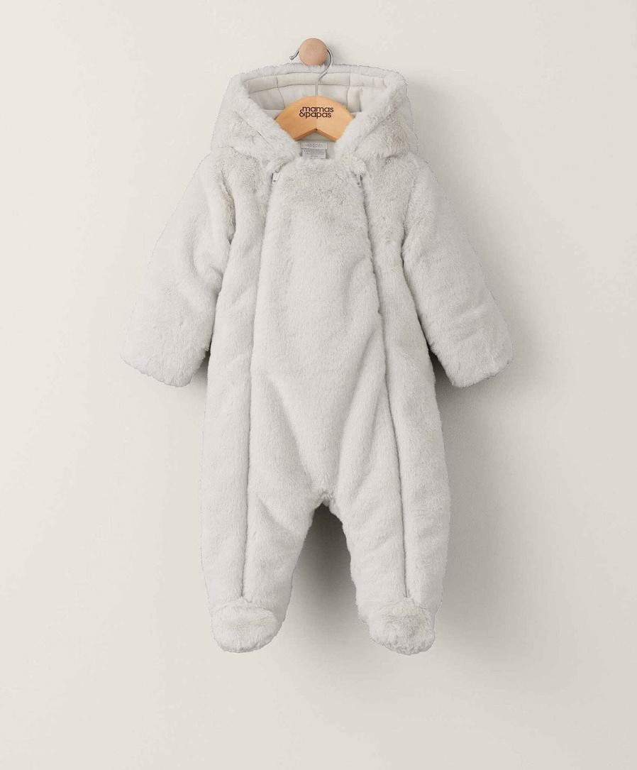 Clothing Mamas and Papas | Faux Fur Pramsuit