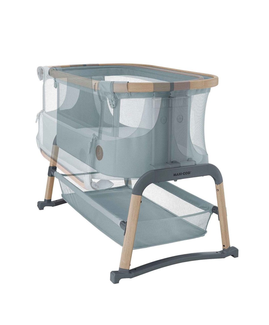 Furniture Maxi Cosi Bedside Cribs | Maxi-Cosi Iora Air Bedside Crib - Beyond Grey