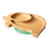 Feeding & Weaning Eco Rascals Baby Cutlery Sets & Plates | Eco Rascals Elephant Plate - Green