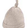 Clothing Mamas and Papas | Organic Cotton Ribbed Hat - Oatmeal