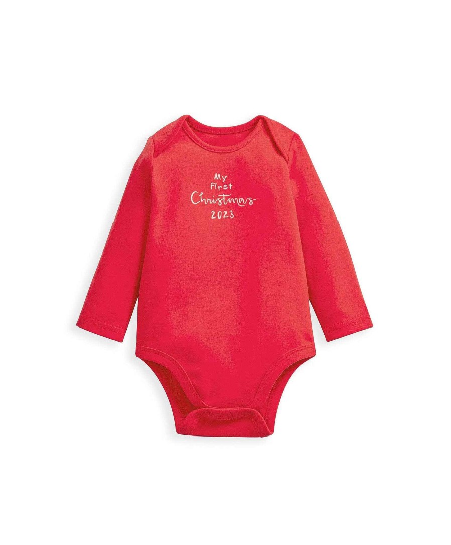 Christmas Mamas and Papas Christmas Eve | Christmas Bodysuit & Reindeer Legging Set