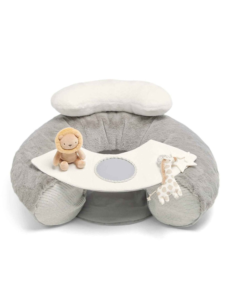 Nursery Mamas and Papas Elephant | Welcome To The World Sit & Play Elephant Interactive Seat - Grey