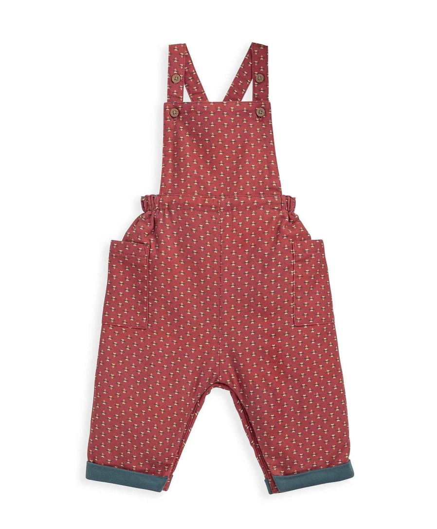 Clothing Mamas and Papas | Laura Ashley Geo Print Dungarees