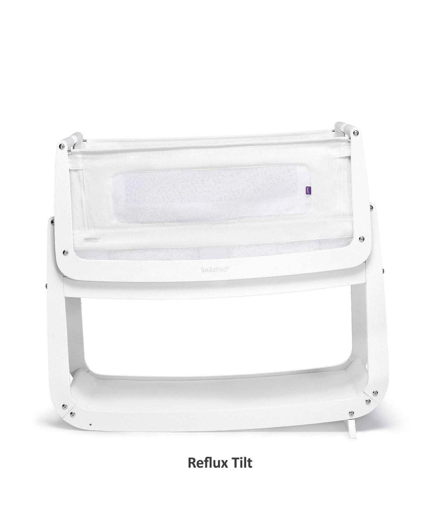 Furniture Snuz Bedside Cribs | Snuzpod4 Bedside Crib White