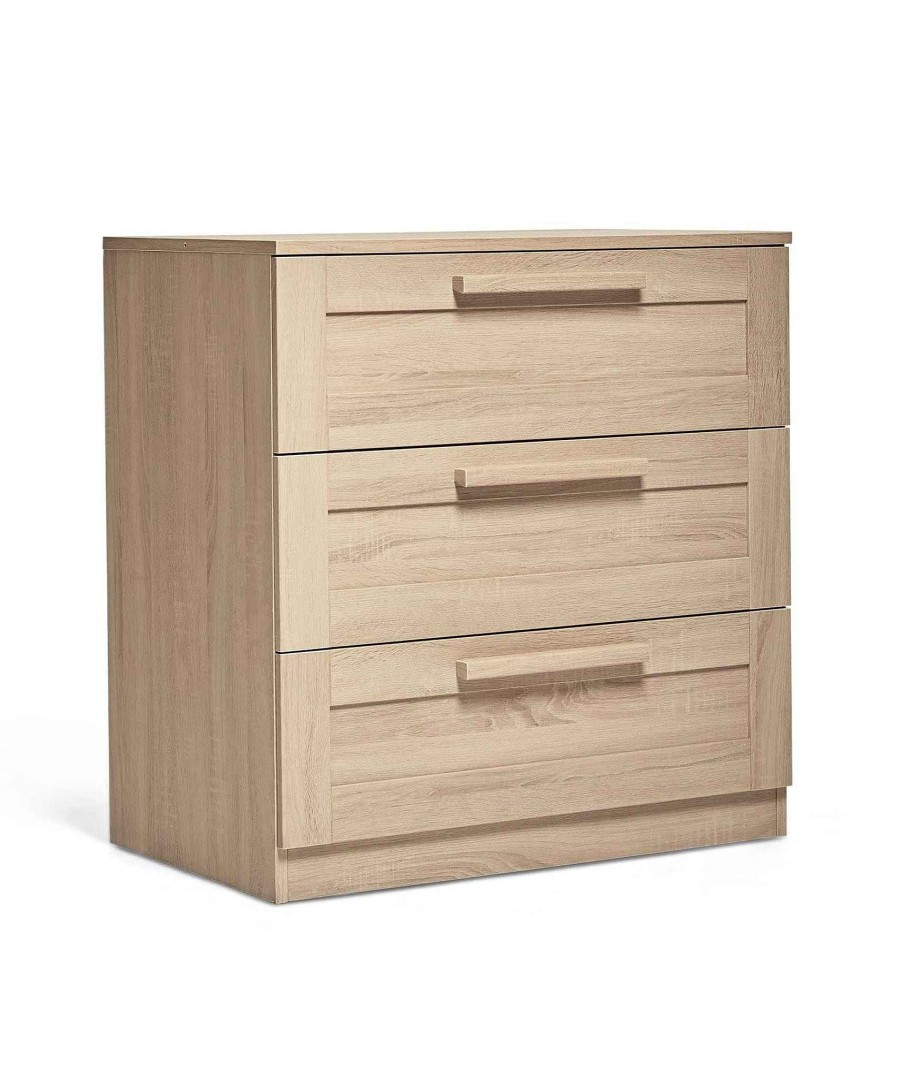 Nursery Mamas and Papas Baby Dressers & Changers | Atlas Dresser Changer - Light Oak