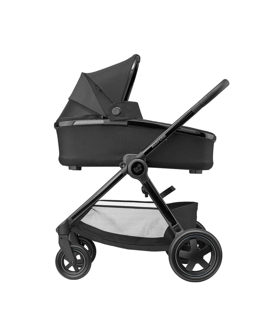 Pushchairs Maxi Cosi Pushchairs & Prams | Maxi-Cosi Adorra² Luxe Pushchair Bundle With Pebble 360 (5 Pieces) - Twillic Black