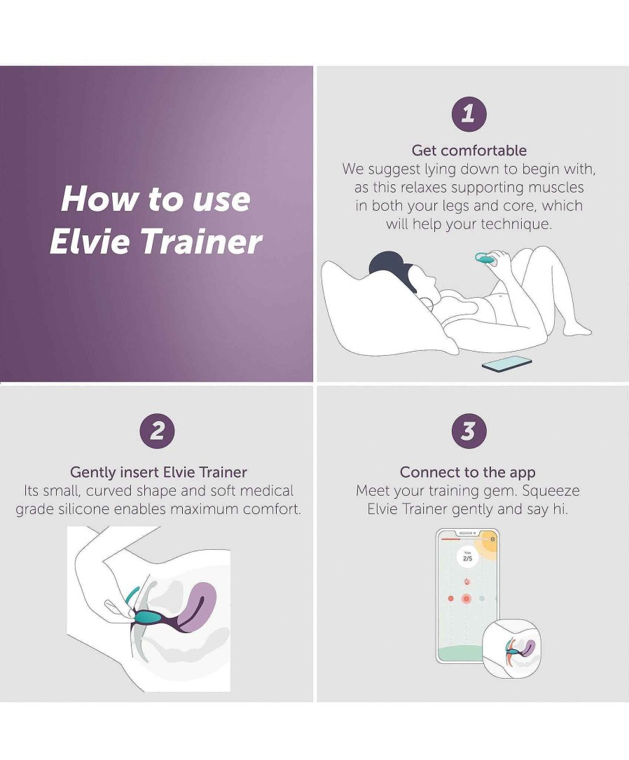 Baby Safety Elvie Baby Care & Safety Gates | Elvie Pelvic Floor Trainer