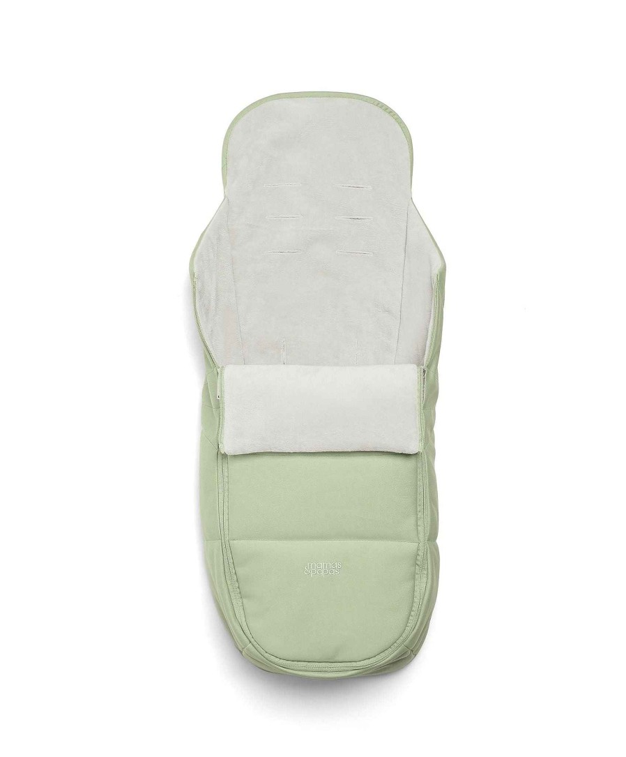 Pushchairs Mamas and Papas Mamas & Papas Airo | Airo Pushchair Footmuff - Eucalyptus