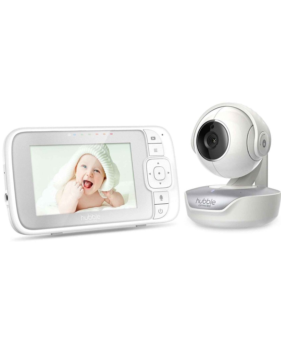 Nursery Hubble Baby Monitors | Hubble Nursery View Select Baby Monitor In White