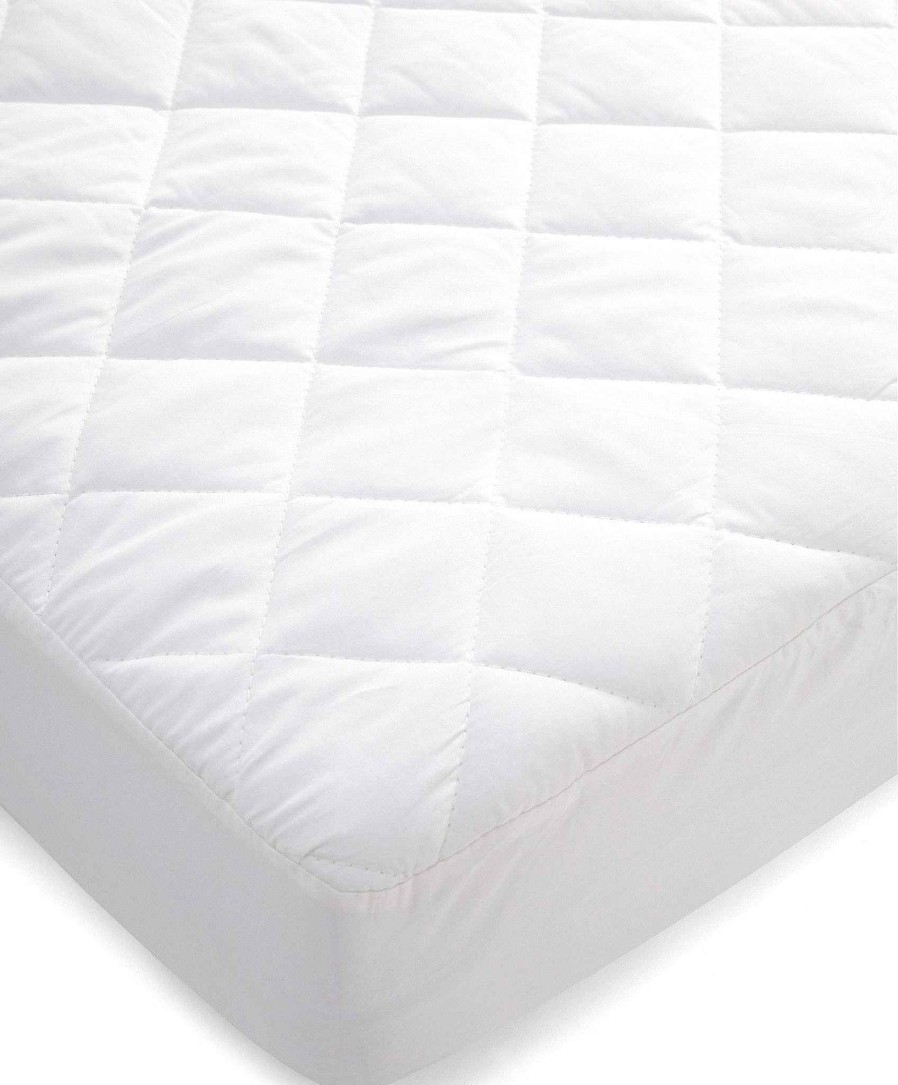 Nursery Mamas and Papas Mattress Protectors & Covers | Luxury Twin Spring Cotbed Mattress & Quilted Waterproof Mattress Protector Bundle