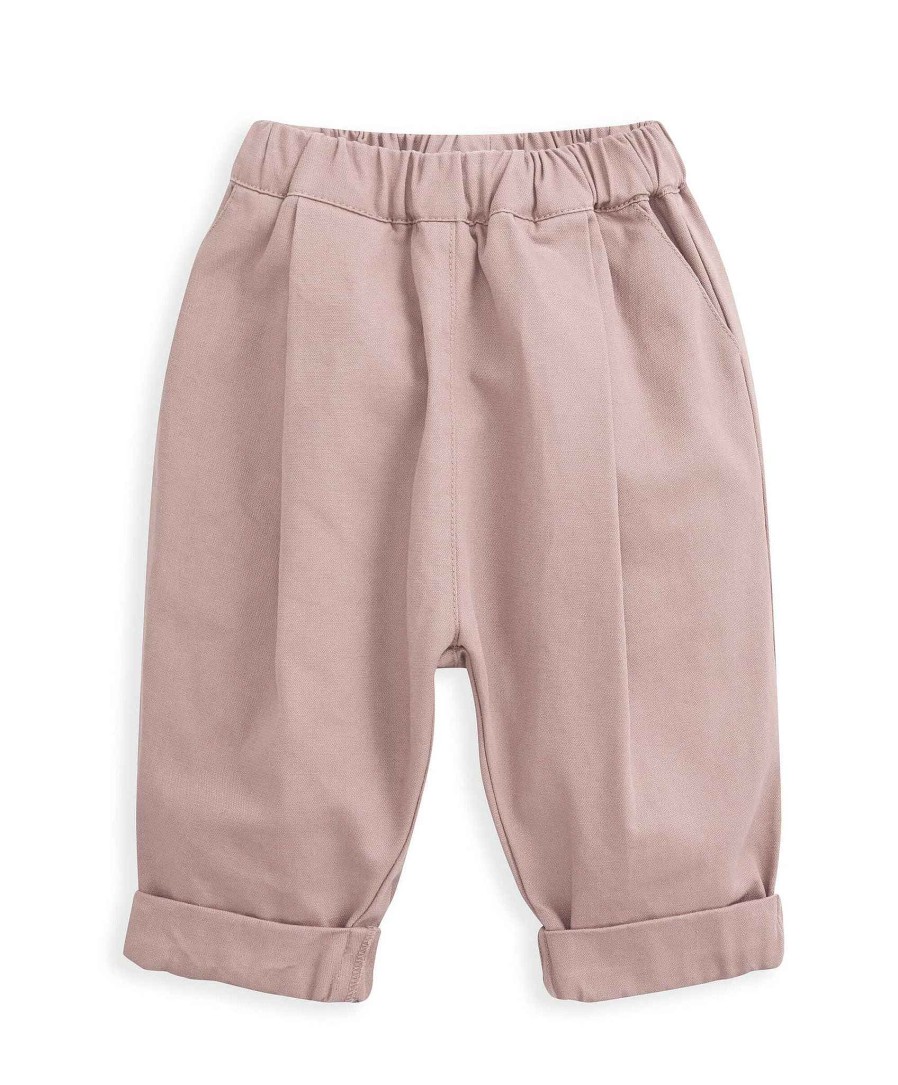 Clothing Mamas and Papas | Woven Relaxed Trousers - Pink