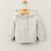 Toys & Gifts Mamas and Papas Baby Shower Gifts | Grey Cable Knit Cardigan