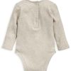 Toys & Gifts Mamas and Papas Baby Shower Gifts | Organic Cotton Ribbed Bodysuit - Oatmeal