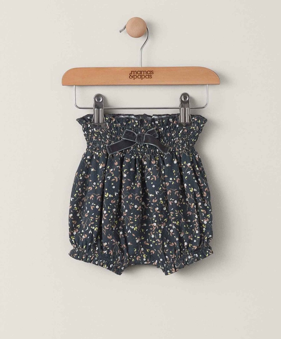 Clothing Mamas and Papas | Berry Print Shorts - Blue