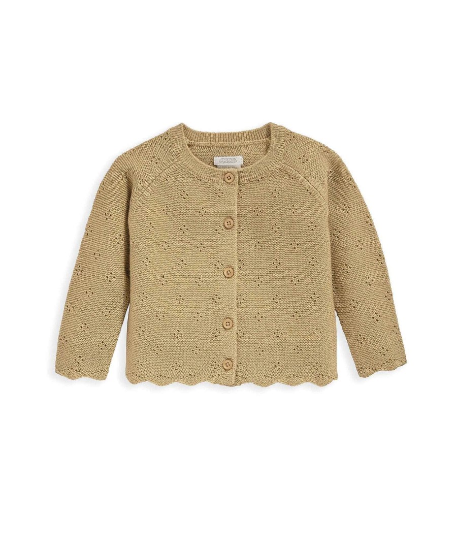 Toys & Gifts Mamas and Papas Baby Shower Gifts | Scallop Hem Cardigan