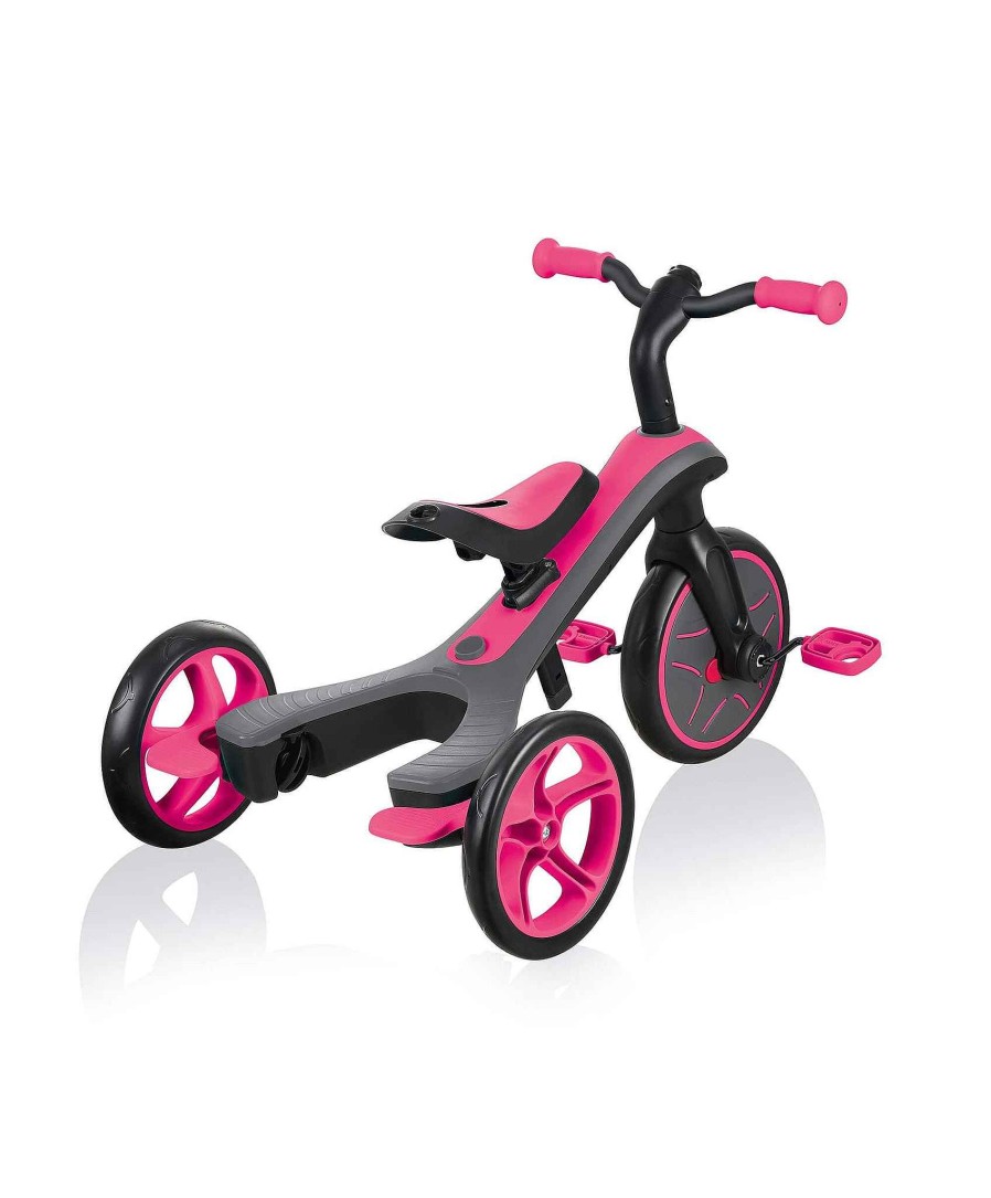 Toys & Gifts Globber Garden Toys | Globber Explorer 4 In 1 Trike - Fuchsia Pink