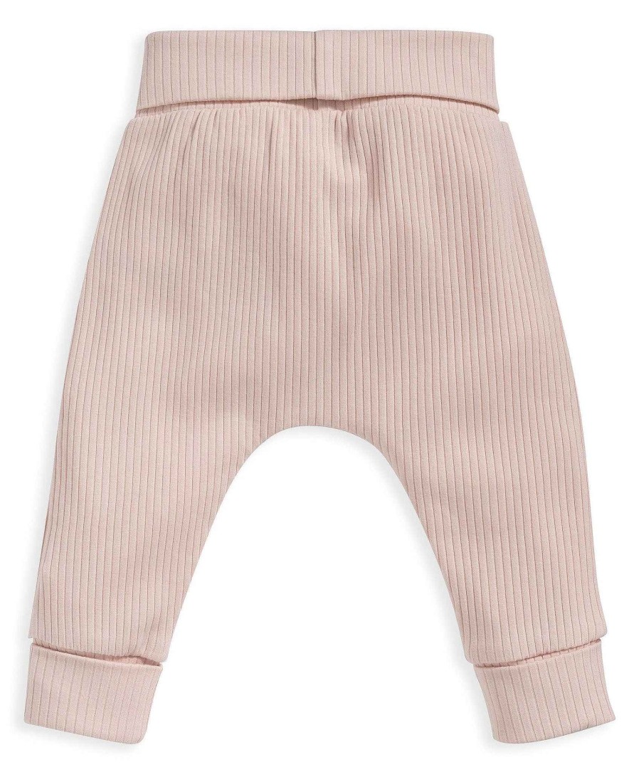 Clothing Mamas and Papas | Organic Cotton Ribbed Leggings - Pink